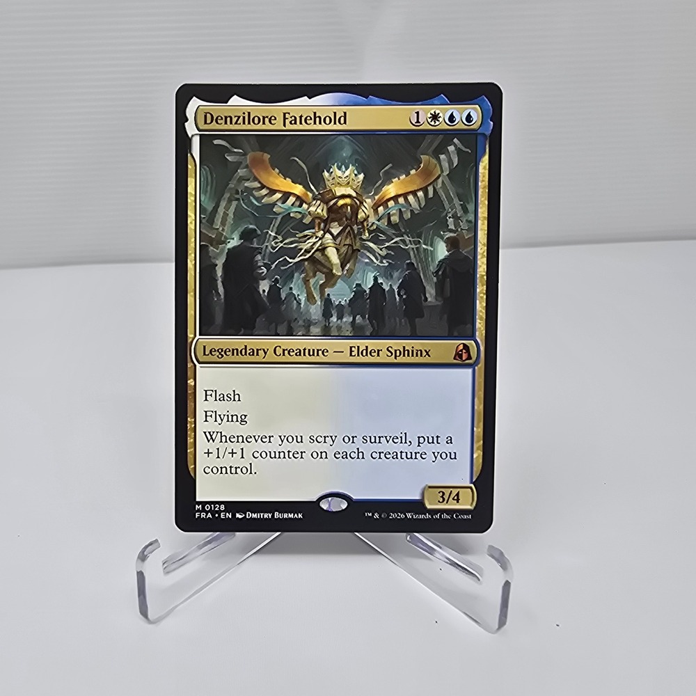 Magic The Gathering Denzilore Fatehold Foundations 0128 Mythic Rare MTG Card